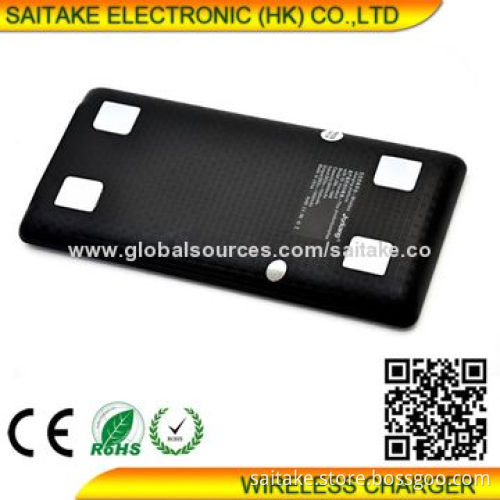 Wireless power bank, Li-poly battery, 6,000mAh QI wireless standard for Samsung, iPhone, smartphone